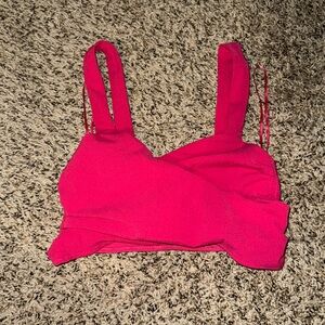 pink crop top worn 1 time